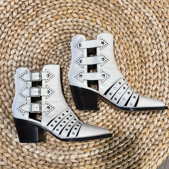 Coach Pheobe bootie in color chalk. Women’s size 6 - Picture 1 of 8